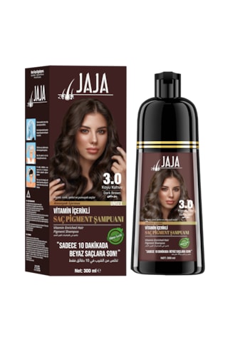 Jaja Koyu Kahverengi Beyaz Kapatıcı Şampuan 300 Ml Tüm Saç Tipleri Jaja Koyu Kahverengi Beyaz Kapatıcı Şampuan 300 Ml Tüm Saç Tipleri