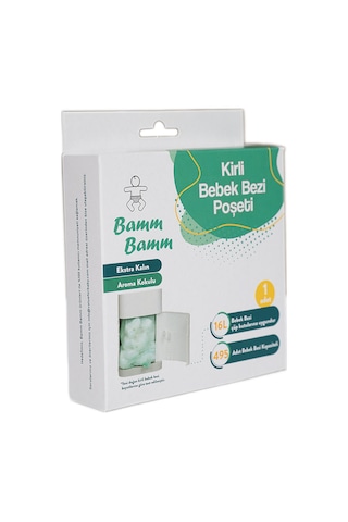 Bamm Bamm Kokulu Bebek Bezi Atık Poşeti 495 Bez Kapasiteli