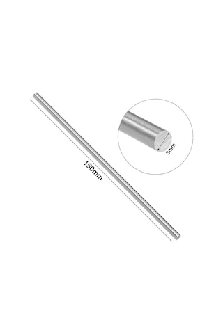 3Mm X 150Mm Metal Mil Çelik Çubuk Aks Oyuncak Rc Araba Robot