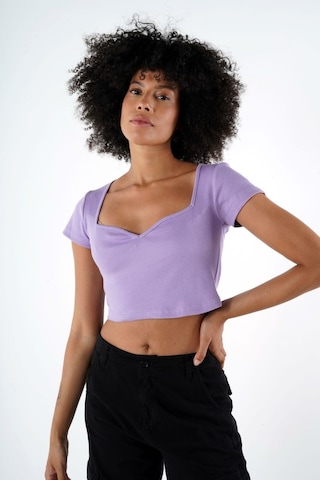 Alexander Gardi Alexandergardı Queen Anne Yaka Crop Bluz B24-00217 001