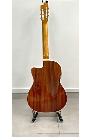 İnce Kasa Elektro Klasik Gitar  Naturel