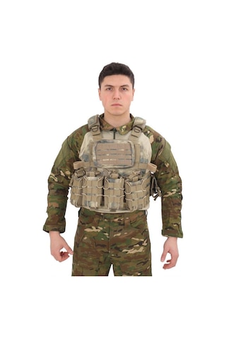 Single Sword Kasırga Tactical Balistik Plaka Takılabilen Açık Cepli Hücum Yeleği Atacs