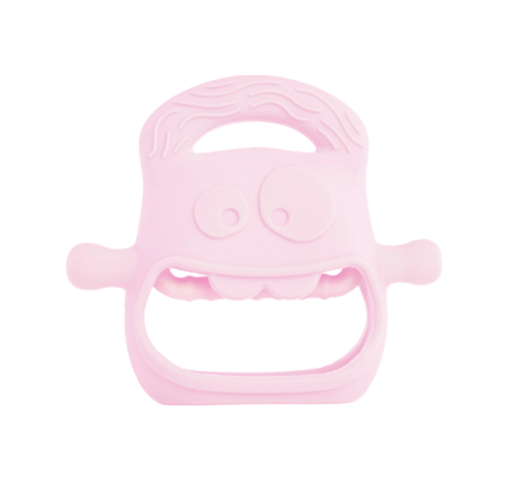 Pembe Bebek Silikon Diş Kaşıyıcı Pembe