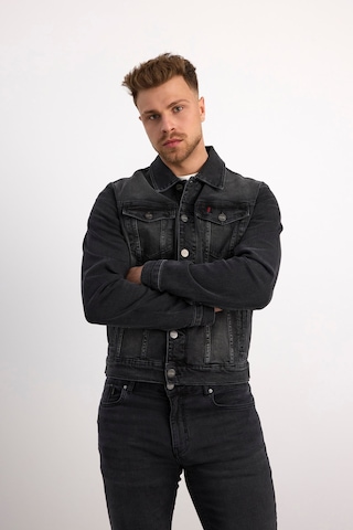 Vigoss Actıon Erkek Battal Denim Ceket B96234-73537 Siyah