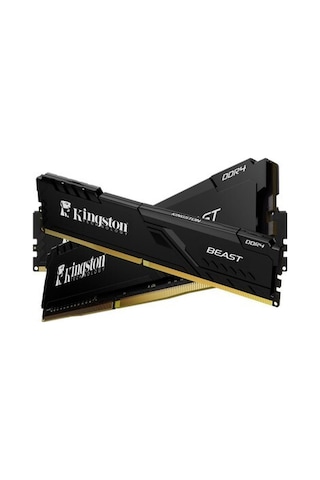 32gb Ddr4 3200mhz Cl16 Dımm Kf432c16bbk2/32tr Kıngston Beast Soğutuculu