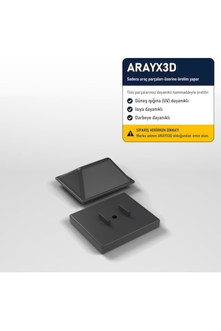 Arayx3d Opel Astra H Uyumlu Pandizot Titreşim Engelleyici Pandizot Takoz Plastiği 1 Adet Siyah