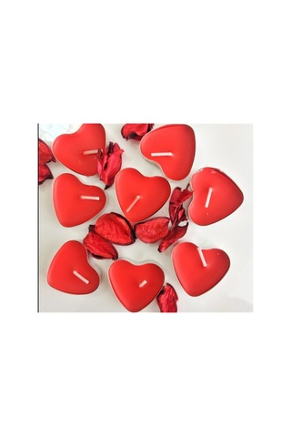 Mum Tealight Kalpli Kırmızı 25 Adet
