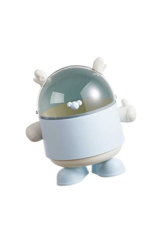 Pazly Suntek Sevimli Sepeti Mavi Mavi Masaüstü Kutusu Dekoratif Çöp Ad Mavi