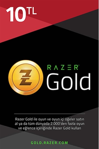 10 Tl Razer Gold Tr Pin
