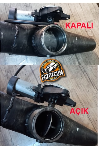 Tofaş Şahin / Kartal / Doğan Uyumlu Motorlu Uzaktan Kumandalı Warex Egzoz Eksoz