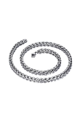 Chavin Burgu 6 Mm. 55 Cm. Çelik Erkek Zincir Kolye Cy82 (478255675)