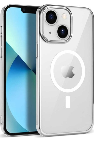 Apple Uyumlu iPhone 13 Kilif Wireless Sarj Özellikli Pixel Magsafe Kilif 562480618