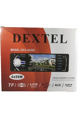 Dextel Dex-4020D Ekranlı Kumandalı Oto  Teyp