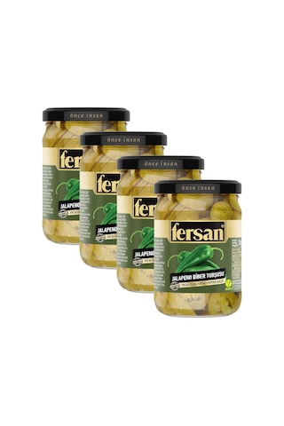Fersan Jalapeno Biber Turşusu 370 Cc X 4 Adet