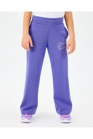 Skechers G Lw Fleece Sweatpant Büyük Kız Çocuk Mor Eşofman Altı Sk2520004-3996 Mor