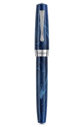 Montegrappa Elmo 02 Nebula Dolma Kalem - F Uç Ise2r2ad Mavi