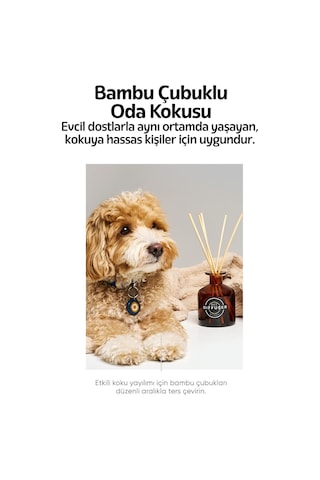 Doku Pet Cosmetic Pet Home Diffuser Evcil Hayvanlı Ortamlar İçin Oda Kokusu 200 ML