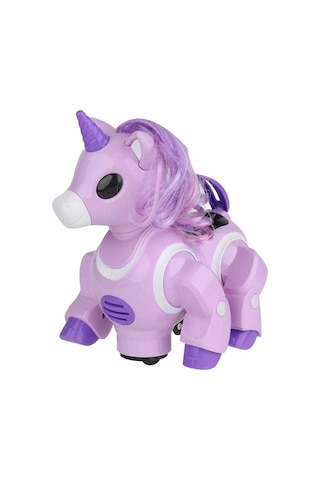 Sesli Işıklı Danseden Pilli Robot Unicorn 8212