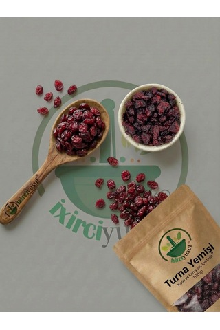 Turna Yemişi Kuru Turna Yemişi Cranberry Vaccinium Macrocarpon Doğal Kuru Meyve 100 G 100 G