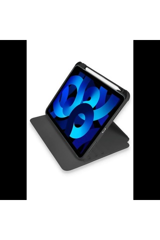 Apple Uyumlu iPad Pro 11 2021 Kılıf Starling 360 Kalemlikli Tablet Kılıf - Siyah Diğer