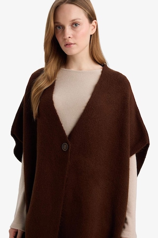 Defacto Relax Fit V Yaka Triko Hırka G3049ax25aubn450 Kahve-bn450