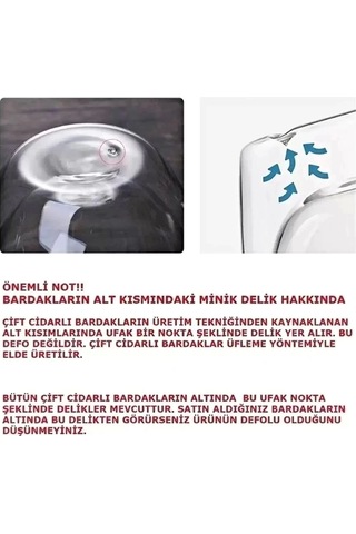 4lü Çift Cidarlı 350 Ml Kulplu Isıya Dayanıklı Cam Bardak Burgulu Çay Süt Kahve Kupası Bardağı Set