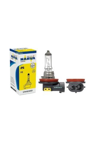 (1 Adet) NARVA H8 12V 35W STANDART AMPUL 48076