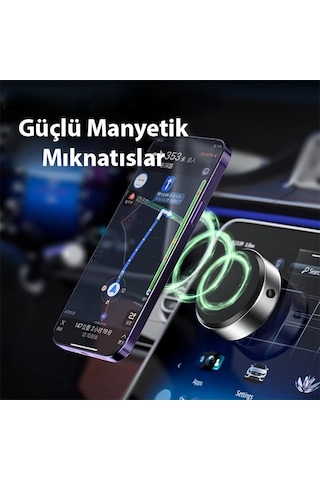 Ally X8 Magsafe Manyetik Araç İçi Telefon Tutucu