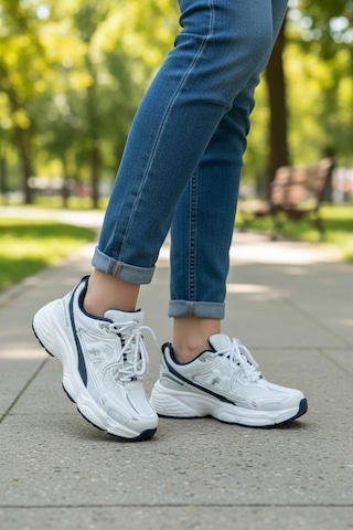 Tuğba Ortopedi 329 Genç Rahat Sneaker Beyaz/lacivert