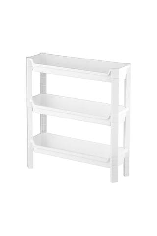 3 Katlı Sepet Organizer Raf Ünitesi 465x145x500 Mm Çok Renkli