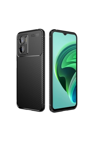 Xiaomi Redmi Note 11e Kılıf Karbon Silikon Case Kapak