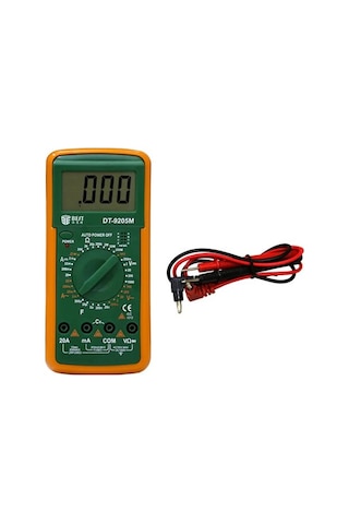 Dijital Ölçü Aleti Multimetre Best Dt9205m