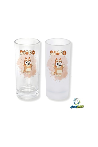 Bluey Buzlu / Buzsuz Seçenekli Rakı Bardağı 1 Adet Şık Sunum Bardağı 0271