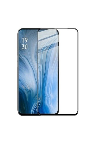 Oppo Reno 2Z Zore Fiber Nano Esnek Tam Kapatan Ekran Koruyucu