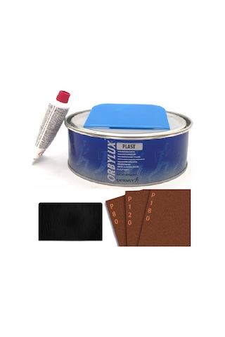 Orbay Plastik Tampon ve Plastik Yüzey Polyester Macunu 500Gr Set 500 Gram