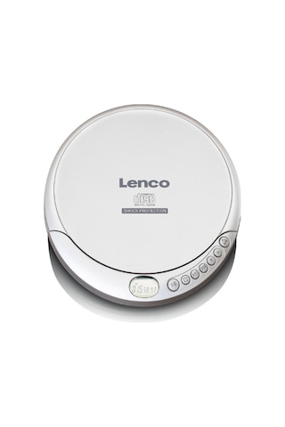 Lenco Taşınabilir Cd Çalar / Mp3 Çalar Discman Anti Şok Özellikli Gümüş Cd-201 Sı