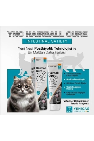 Ync Hairball Cure Kedi Malt Paste 100 G Ync Hairball Cure Kedi Malt Paste 100 G
