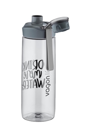 Vagonlife 720 ml Çevir Aç Kapak Tritan Su Matarası -Silikon Taşım