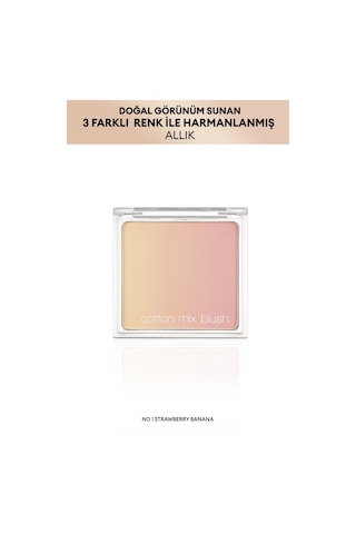 Missha Cotton Mix Blush Allık No.01