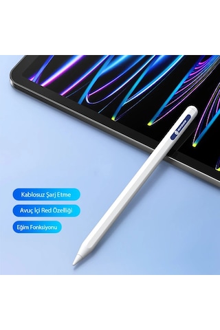 Dux Ducis Sp-03 Kablosuz Şarjlı Stylus Pen iPad Uyumlu  Tablet Dokunmatik Kalem- 5775
