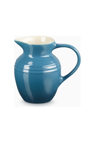 Le Creuset Küçük Seramik Meyve Suyu & Sos Sürahisi, 0.6l Mavi
