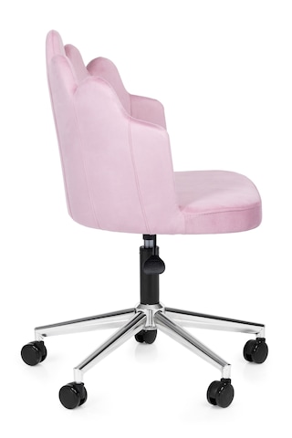 Işıltı Çalışma Sandalyesi Pembe
