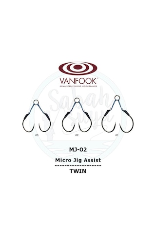 Vanfook Çiftli Micro Jig Assist Iğne Mj-02 1