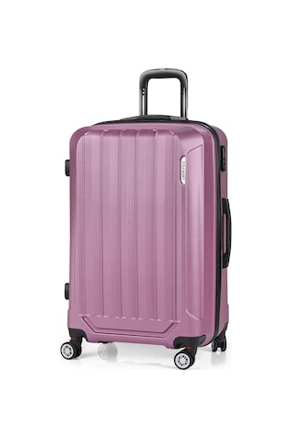 Polo&sky Spring Model Gül Kurusu Renk Orta Boy Valiz Bavul Gülkurusu