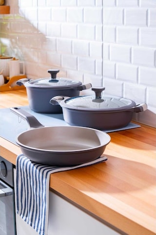 Acar Ultimate Pro 5 Parça Tencere Seti Bsc-06784