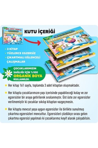 Adeda Dikkati Güçlendirme Seti 2 Yaş