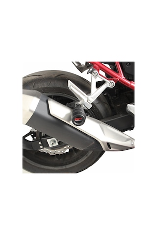 Gp Kompozit Honda Cb750 Hornet 2023 Uyumlu Egzoz Koruma Takozu Siyah