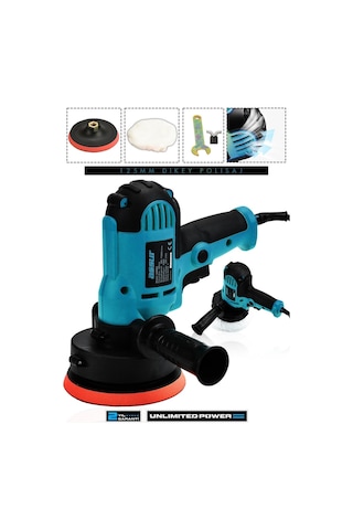 Assur ASR401-02-07 Elektrikli Dikey Polisaj Zımpara Makinesi Mavi