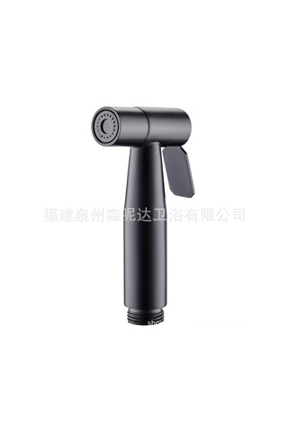 Suofeng 304 Paslanmaz Çelik Tuvalet Duşu Seti - 1,5 Metre Esnek Hortumlu Siyah Model