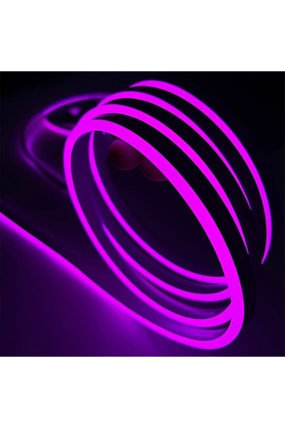 12v 6x12mm Mor Renk Esnek Neon Led 5 M 2,5cm'de Bir Kesilir. 12v 6x12mm Mor Renk Esnek Neon Led 5 M 2,5cm'de Bir Kesilir.